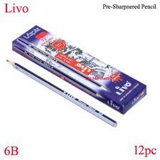 LIVO Lapiz 6B pencil 12 pcs